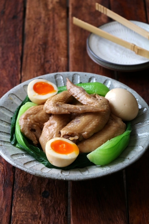 鶏手羽の醤油煮