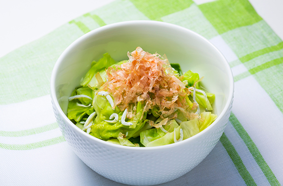 キャベツとしらすのあっさり煮浸し