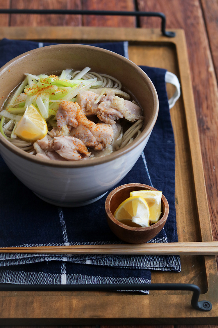 鶏ねぎ柚子蕎麦