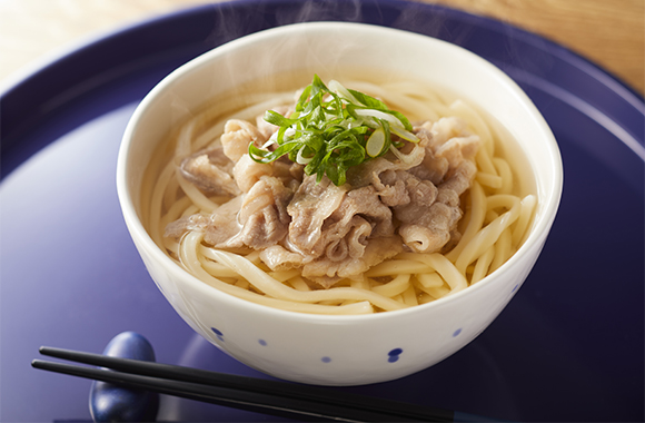 白だし肉うどん