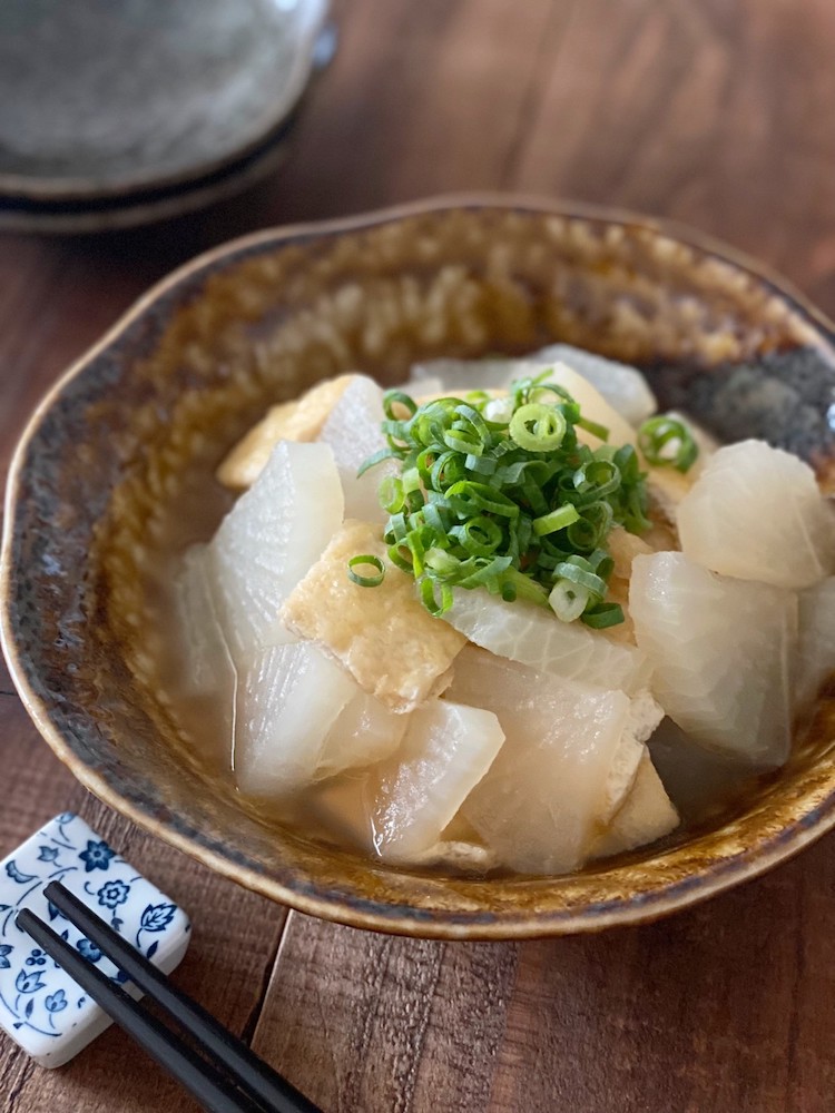 大根とお揚げさんの煮物