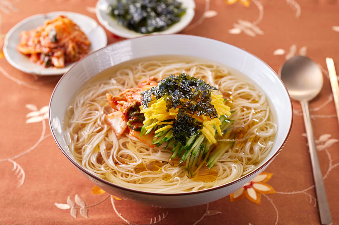 韓国風白だしにゅうめん(チャンチグクス)